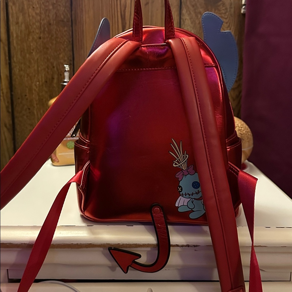 Loungefly Disney Stitch Devil Backpack - image 5